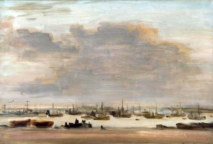dover harbour from the parade